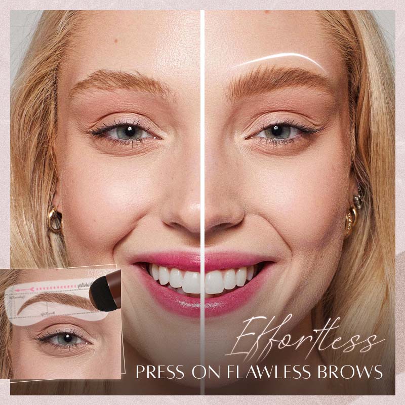 Dobshow™ Perfect Brows Stencil & Stamp Kit