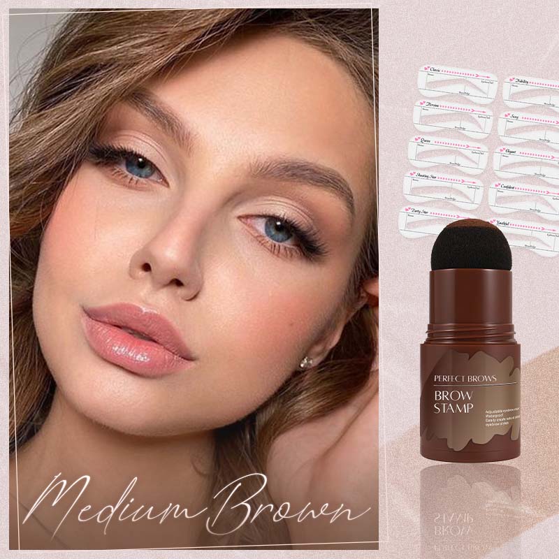 Dobshow™ Perfect Brows Stencil & Stamp Kit