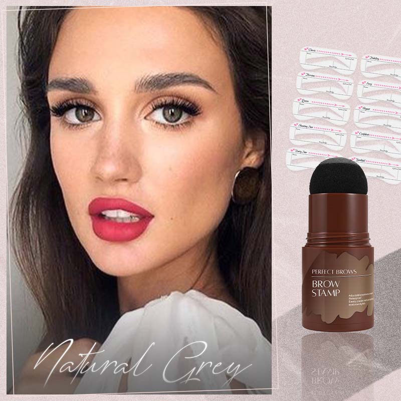 Dobshow™ Perfect Brows Stencil & Stamp Kit