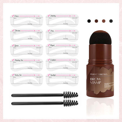 Dobshow™ Perfect Brows Stencil & Stamp Kit
