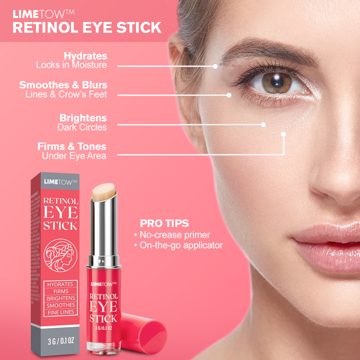 Retinol Eye Stick✅ for Reduces Fine Lines，Puffiness and Dark Circles🌟